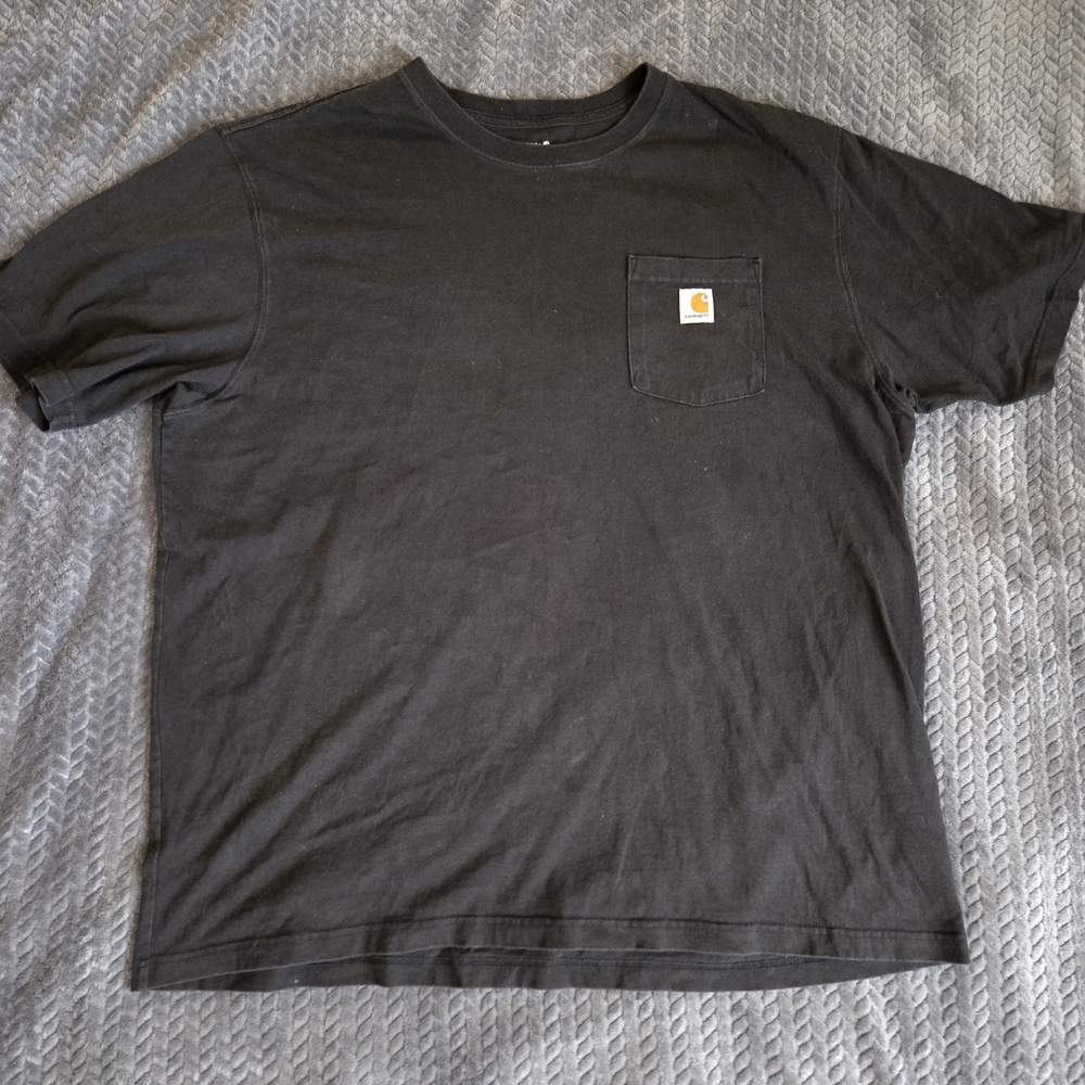Carhartt Men's Black Pocket T-Shirt